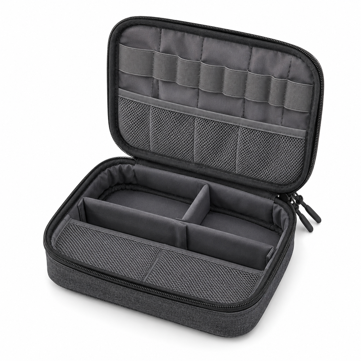 Portable Electronics Accessory Organiser Case