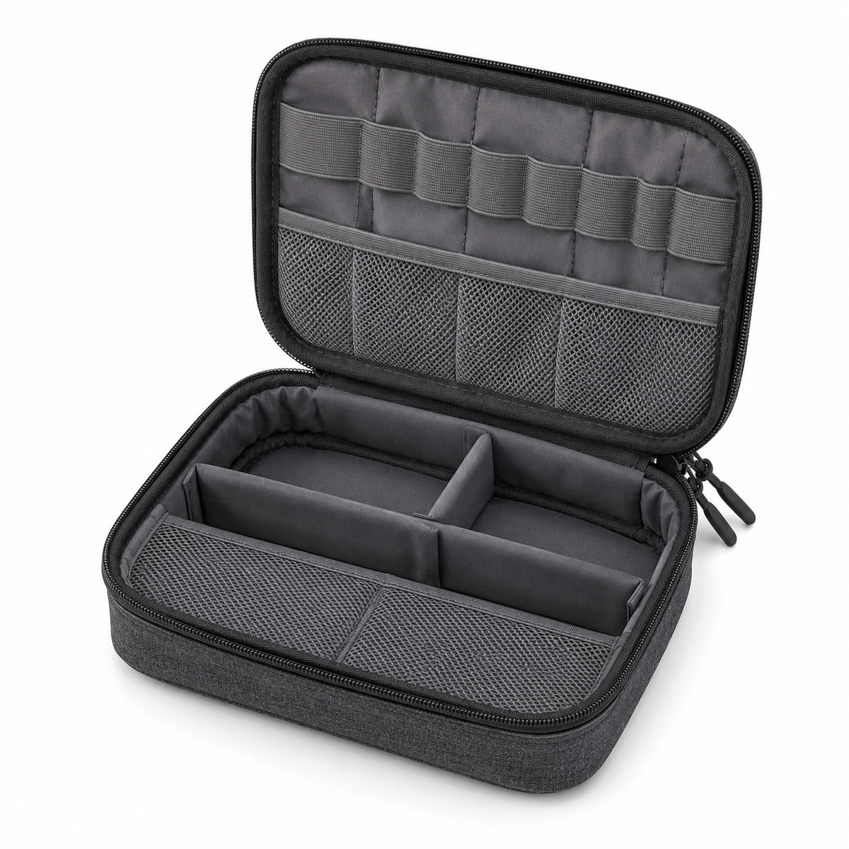 Portable Electronics Accessory Organiser Case