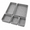 Felt Desk Drawer Organiser Set